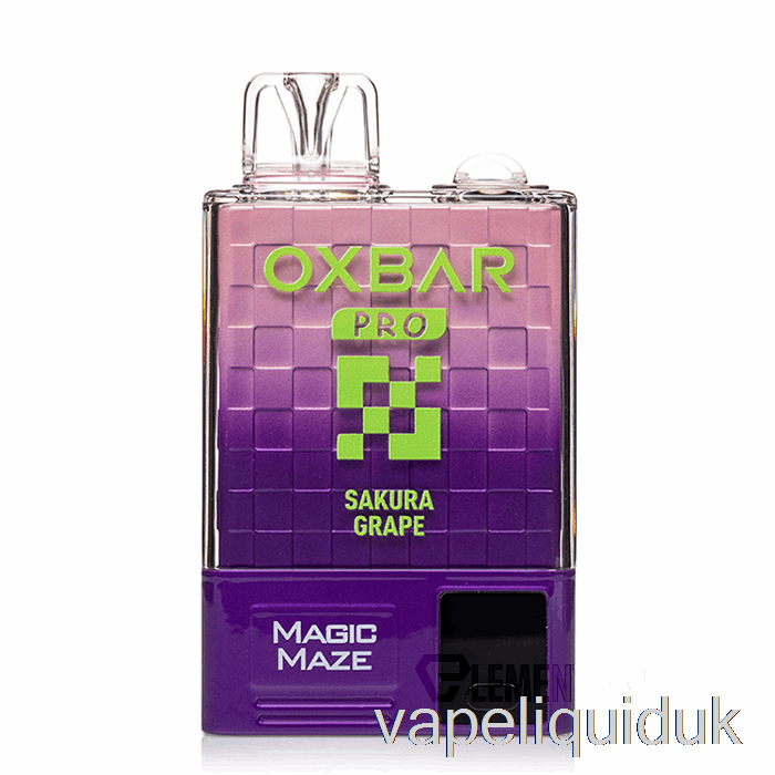 OXBAR Magic Maze Pro 10000 Disposable Sakura Grape Vape Liquid